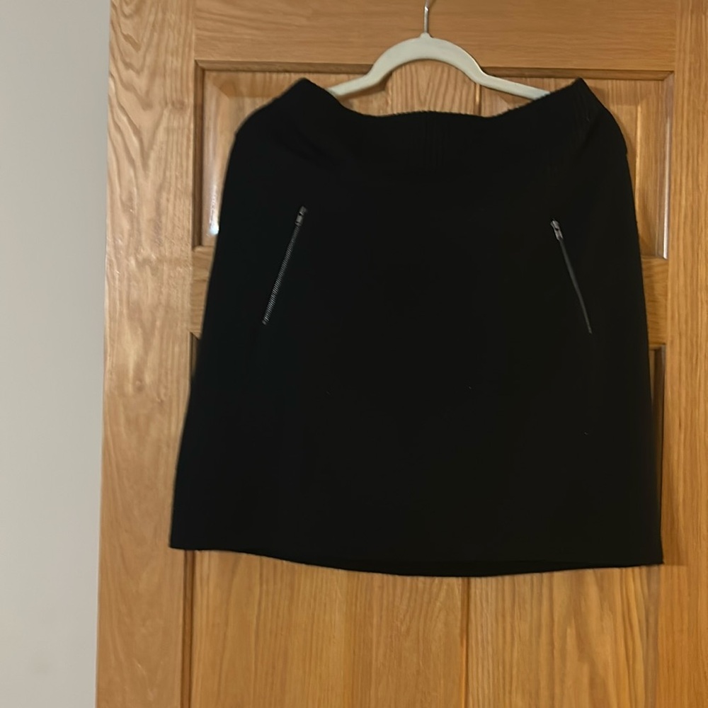 Black sweater skirt by Loft